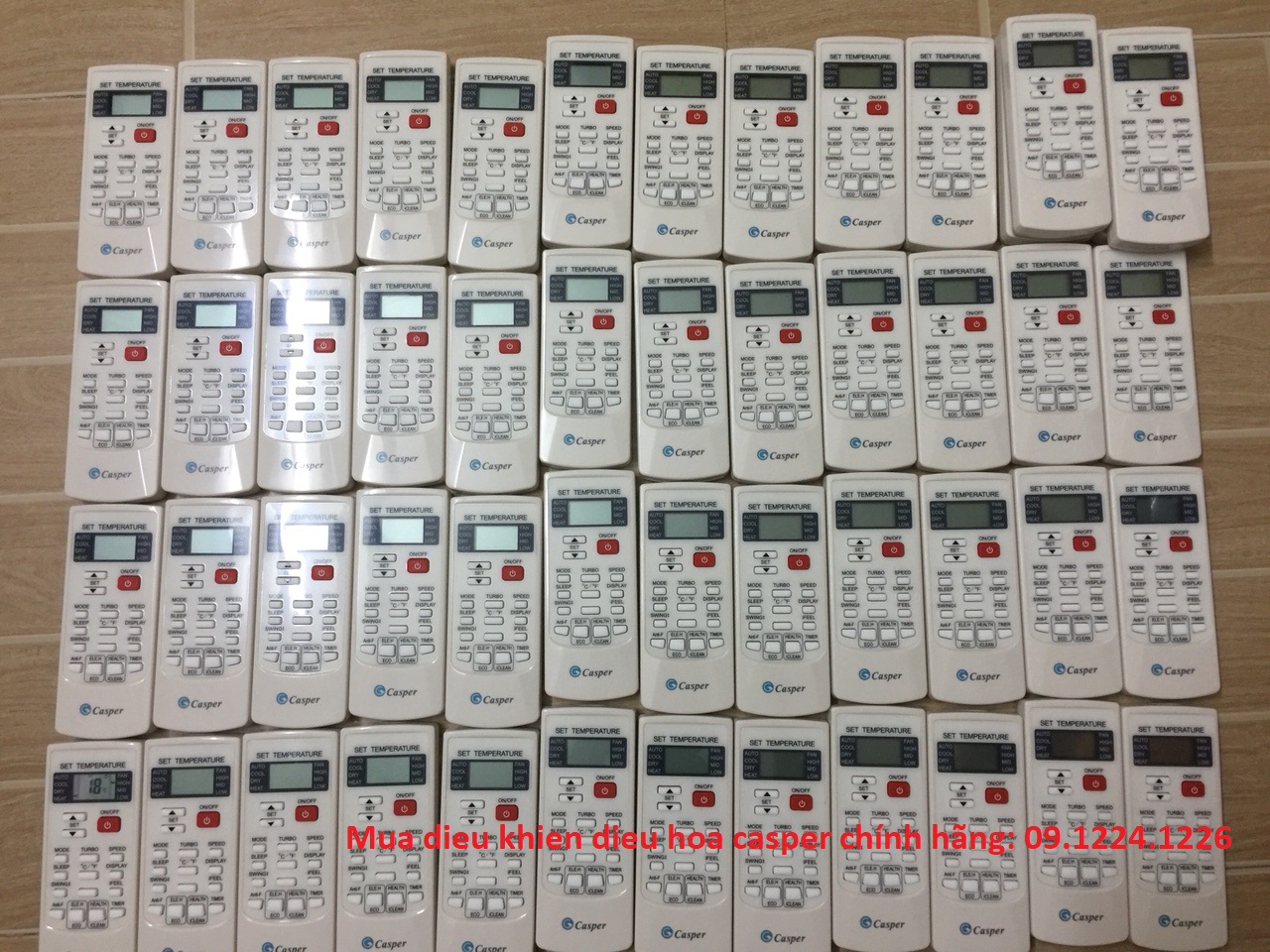 Điều khiển điều hòa Casper