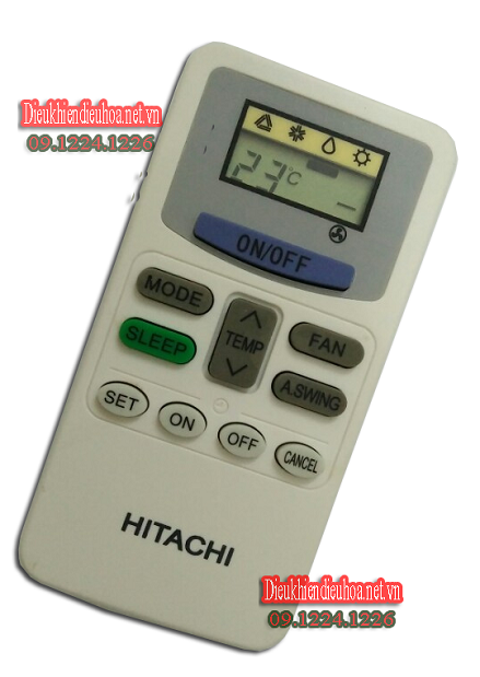 điều khiền điều hòa Hitachi 