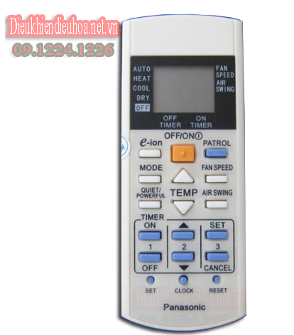 điều khiển điều hòa panasonic 2c